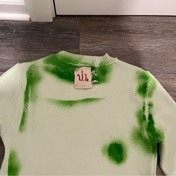 Ub-London (Art of Repair) Green Sweater - Picture 5 of 8